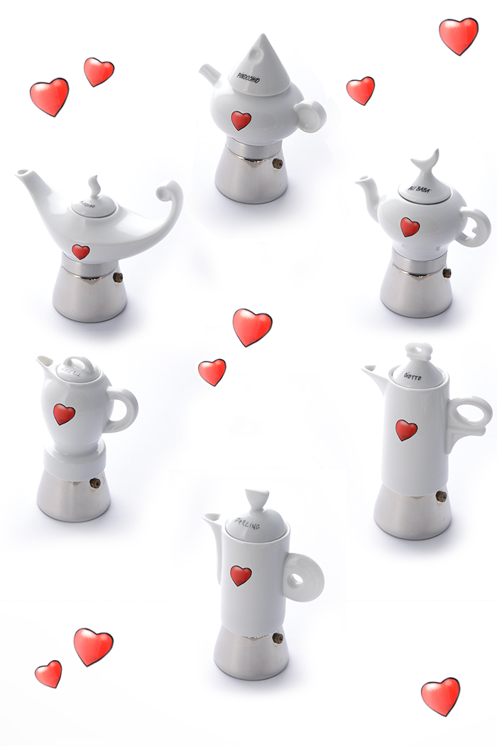 Dillo con un caffè: Espressine Ancap special edition di San Valentino